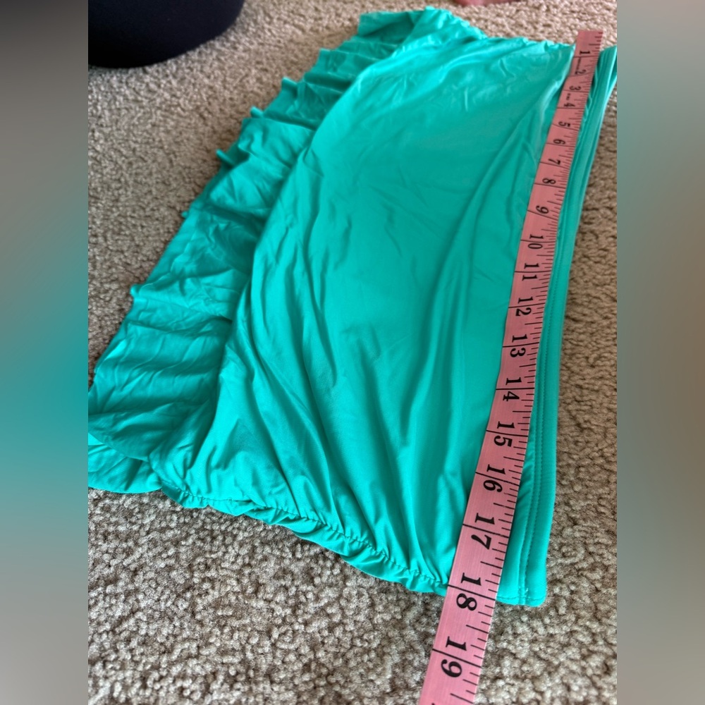 Kenneth Cole Reaction Teal Swim Sarong - Picture 7 of 8